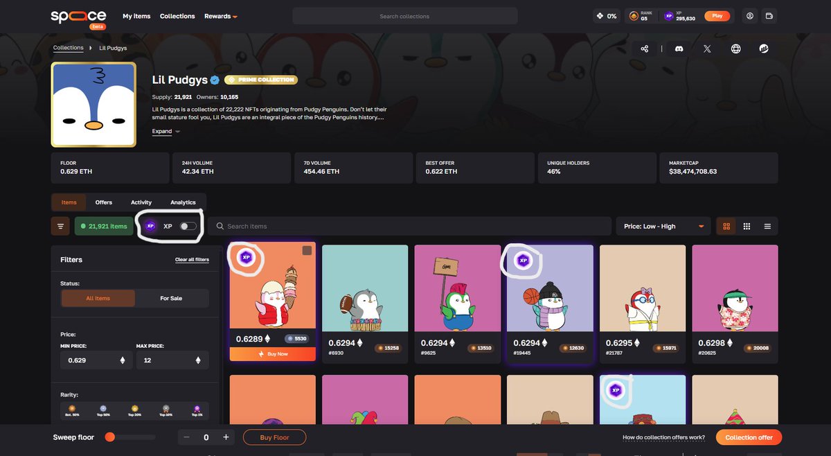 IndraDJuni's tweet image. Good morning Guys

Before the day gets busy, it is the perfect time to chase XP while enjoying your morning ☕️. When you see the XP badge on a collection in Spaace, that means the NFT was listed using @spaace_io. 

Buying through Spaace gives you extra XP and the seller also…