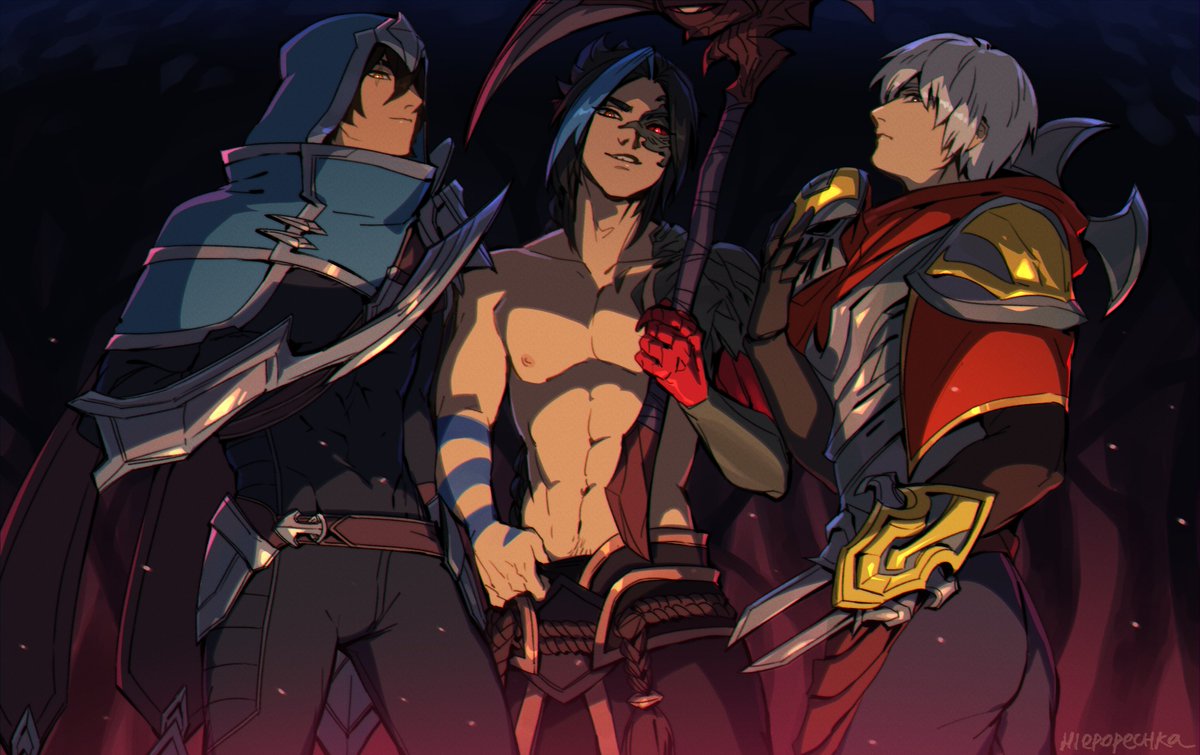 OGGIHelga's tweet image. #LeagueOfLegends #LeagueOfLegendsFanArt #WildRift #Talon #Kayn #Zed

- hey.

commissioned punks