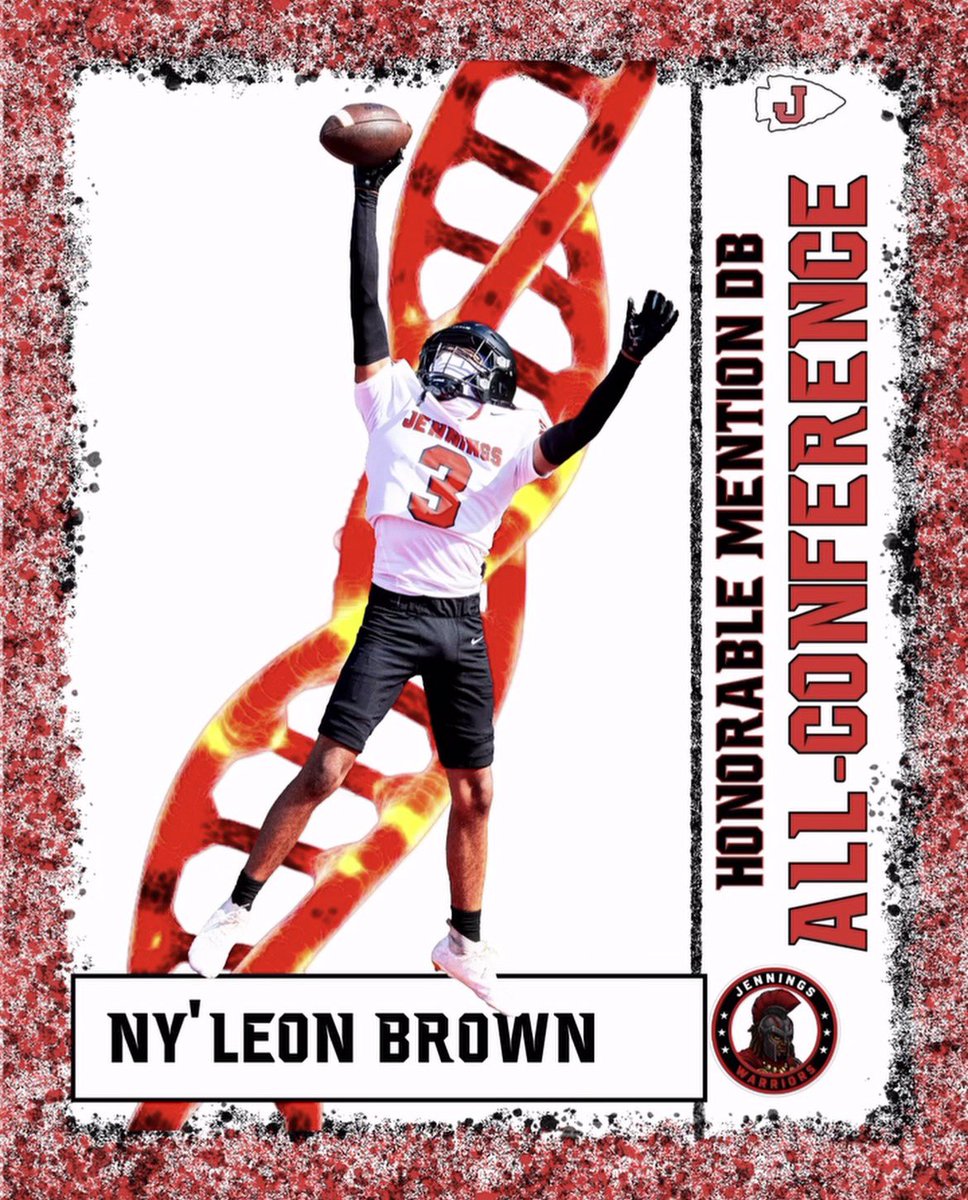 Luhbean26's tweet photo. I’m honored to be All Conference honorable mention DB @coachdgreen_ @jtownfball314 https://t.co/qKyPD2ncTi