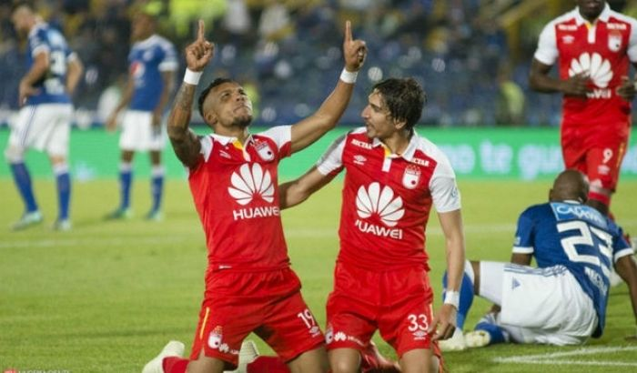 DazaOmega's tweet image. Hugo Rodallega se convierte en el segundo jugador en la historia de Independiente Santa Fe en hacer un poker y un hat trick en un mismo año calendario.

El primero fue Wilson Morelo en 2018 (Poker a Jaguares, Hat Trick a Millonarios)