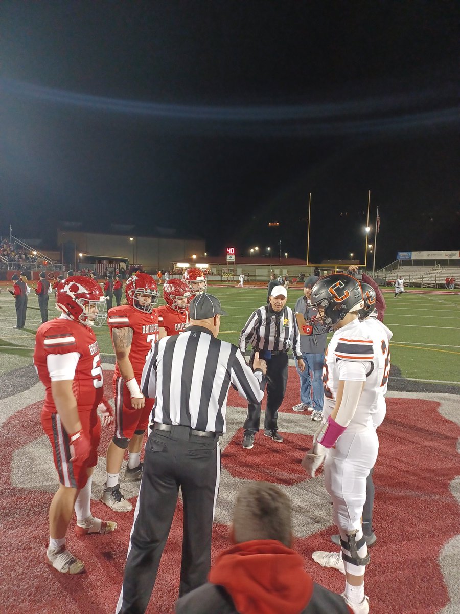 joebrowvm's tweet photo. Posted up at Wayne Jamison Field. 

No. 1 Bridgeport (11-0) hosts No. 9 Chapmanville (11-0) in the Class AAA quarterfinals. #wvprepfb @MetroNewsSports https://t.co/YHfV5y09Li