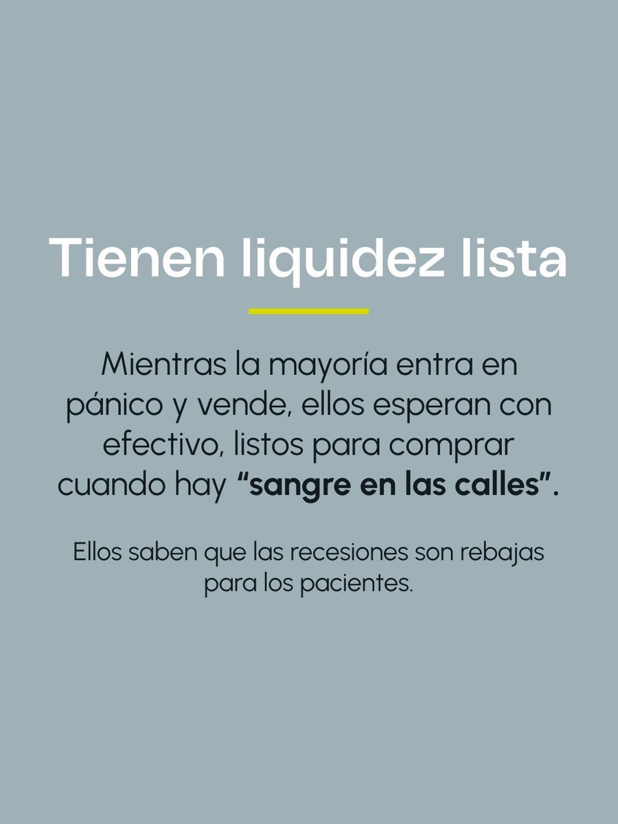 AtlasInvAcademy's tweet photo. La mayoría le tiene miedo a la palabra recesión… pero la gente rica la ve como una oportunidad. 👀💰

No es suerte.
No es magia.
Es mentalidad + preparación.

#educacionfinanciera #finanzasinteligentes #inversiones #finanzaspersonales https://t.co/WJW5WJJWAM