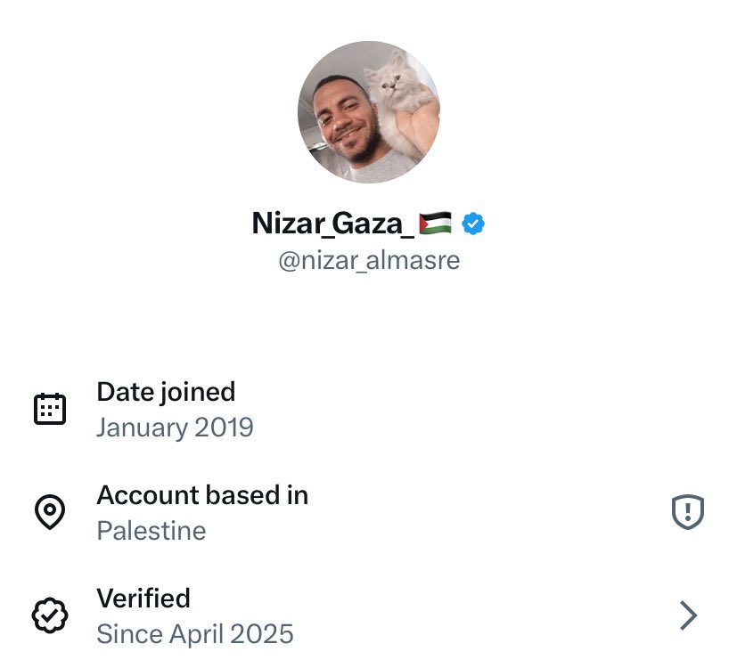 MenchOsint's tweet image. It will also be easier to support legitimate Palestinians such as @nizar_almasre