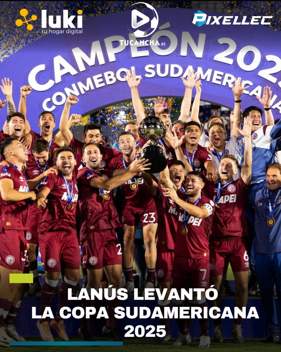 😬⚽ Lanús y Mineiro no se dieron tregua en 120’, pero en los penales apareció el héroe: Nahuel Losada atajó tres y desató la fiesta granate en Asunción 🧤🔥

Tercer título internacional para Lanús y otra copa que queda en Argentina 🇦🇷🏆
¿Te gustan estas finales así de sufridas?