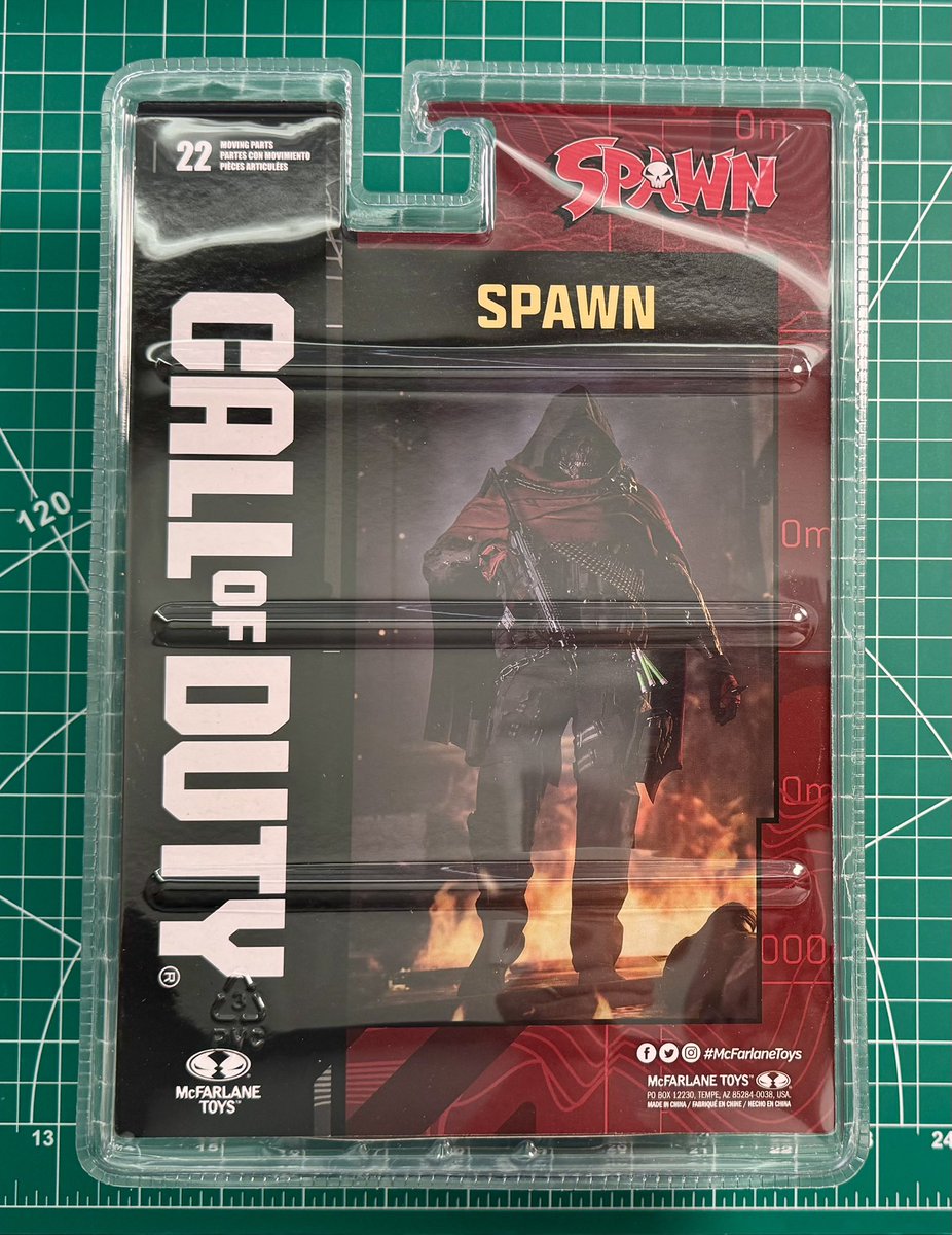 redspawnrising's tweet image. Burned Spawn (Call of Duty) Autograph Series Gold Label 7&quot; Figure. 

#Spawn ⛓️🤘🔥