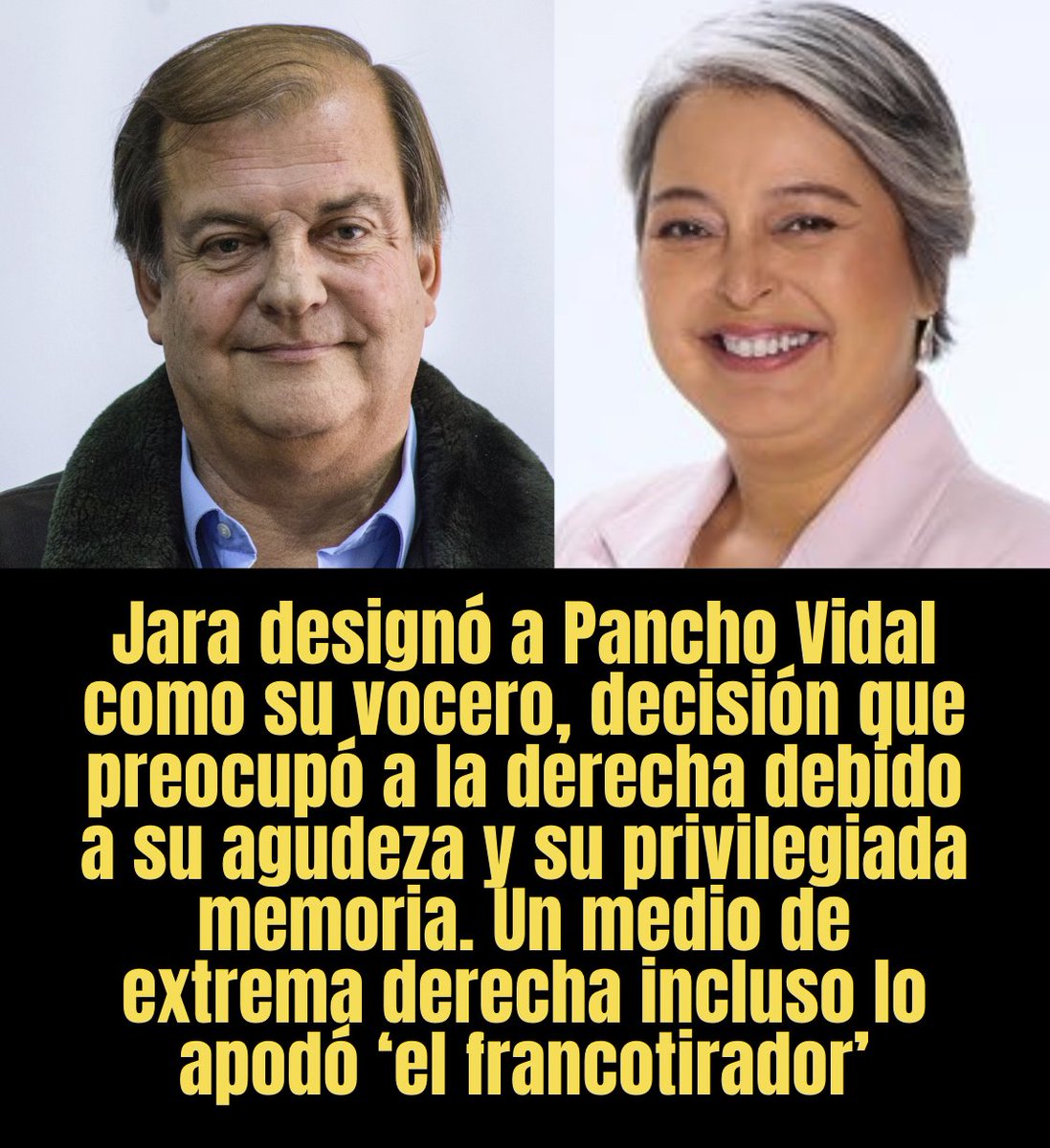 estamosconboric's tweet image. Esto se pone bueno: Bienvenido Pancho Vidal!