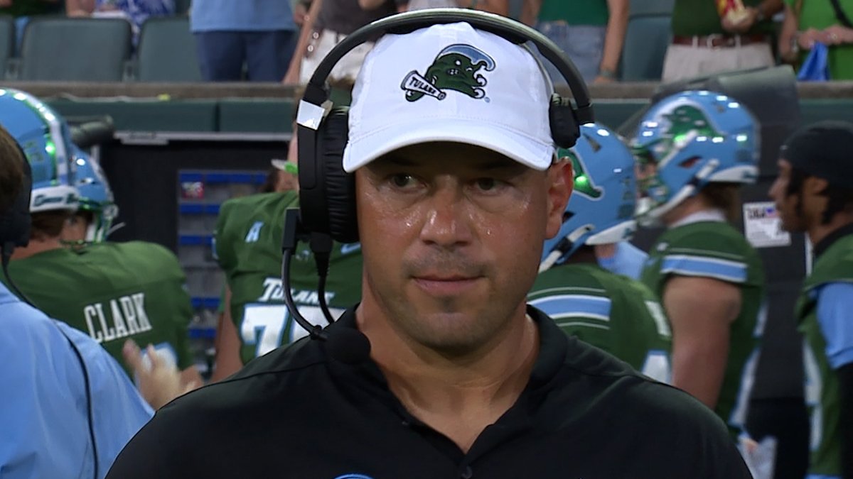 If Tulane beats Charlotte (1-10) next week, the Green Wave will clinch a spot in the American championship.

That scenario would mean Jon Sumrall will have led every team he has ever been the head coach of to the conference title game (the past four seasons).

A true winner.
