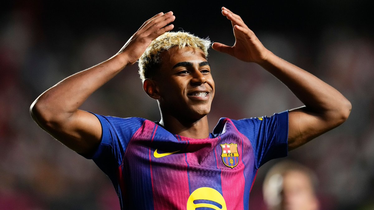 Bilbao Karşısında 90 Dakikada Lamine Yamal

Asist 2
Topla Buluşma 86
Top Sürme (Başarılı) 13 (8)
Yaratılan Büyük Şans 2
Kilit Pas 3
İsabetli Pas 50/55 (91%) 
Uzun Top (İsabetli) 1/4 (25%)
Tehlike Engelleme 1
Geri Kazanma 5
Zeminde İkili Mücadele (Kazanılan) 18 (9)