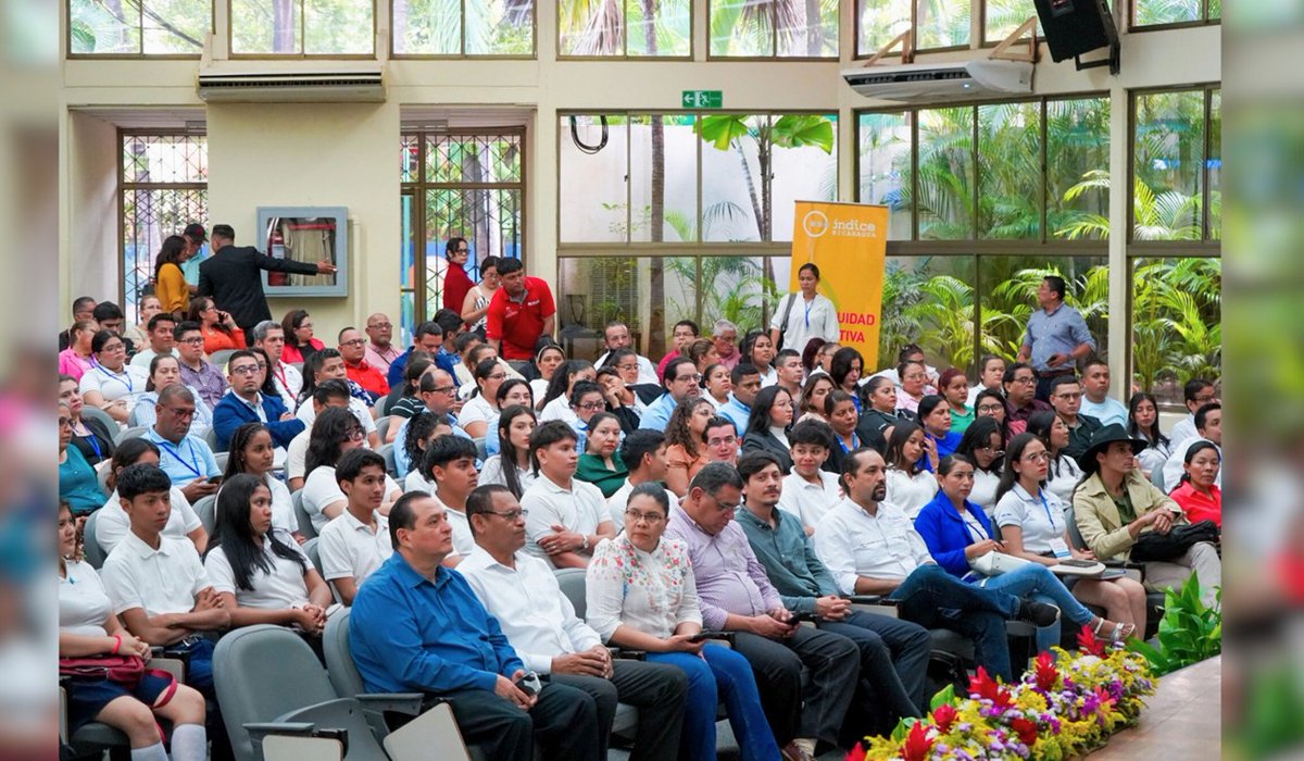 Canal4Ni's tweet image. Índice Nicaragua presenta 365 escritos en su VI Festival Nacional de Investigación 2025
#noticias #nicaragua
Más información 👉🌐 canal4.com.ni/indice-nicarag…