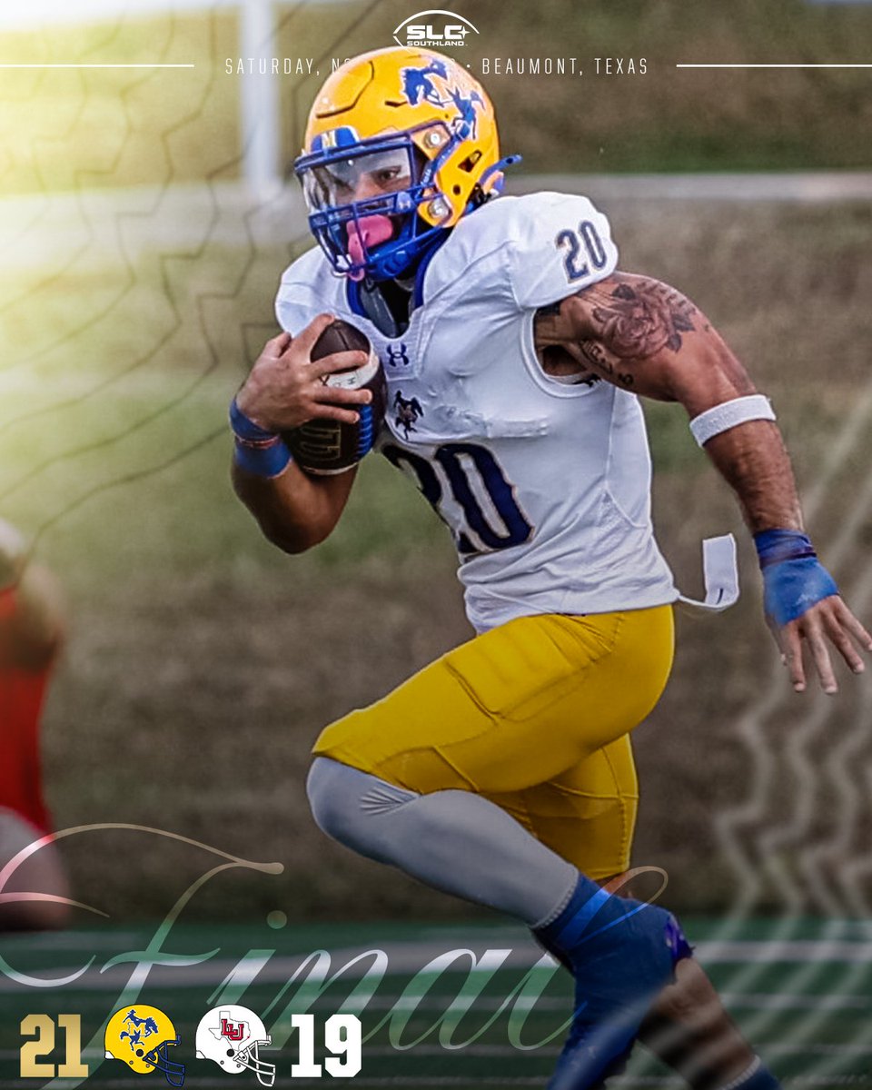 SouthlandSports's tweet image. COWBOYS UPSET LAMAR

McNeese pulls off a thrilling fourth-quarter comeback to take the road win over Lamar and claim the Battle of the Border!