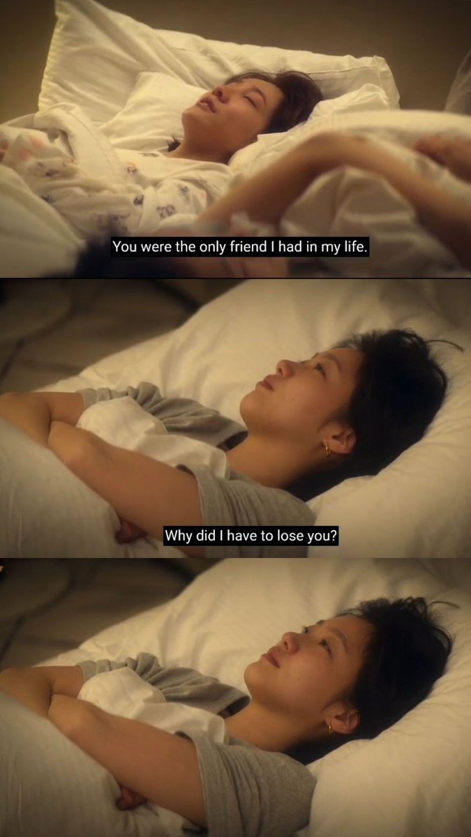 _Ninibearrr's tweet photo. Tapi yang paling keren dari film ini, POV kita sebagai penonton tuh bener-bener dibawa masuk ke posisi Eun-jung yang benci tapi sayang, yang mau pergi tapi selalu balik. The dilemma hits so hard. Bonding mereka kuat banget, ujung-ujungnya they still come back to each other😭 https://t.co/5mIPVrRL4K