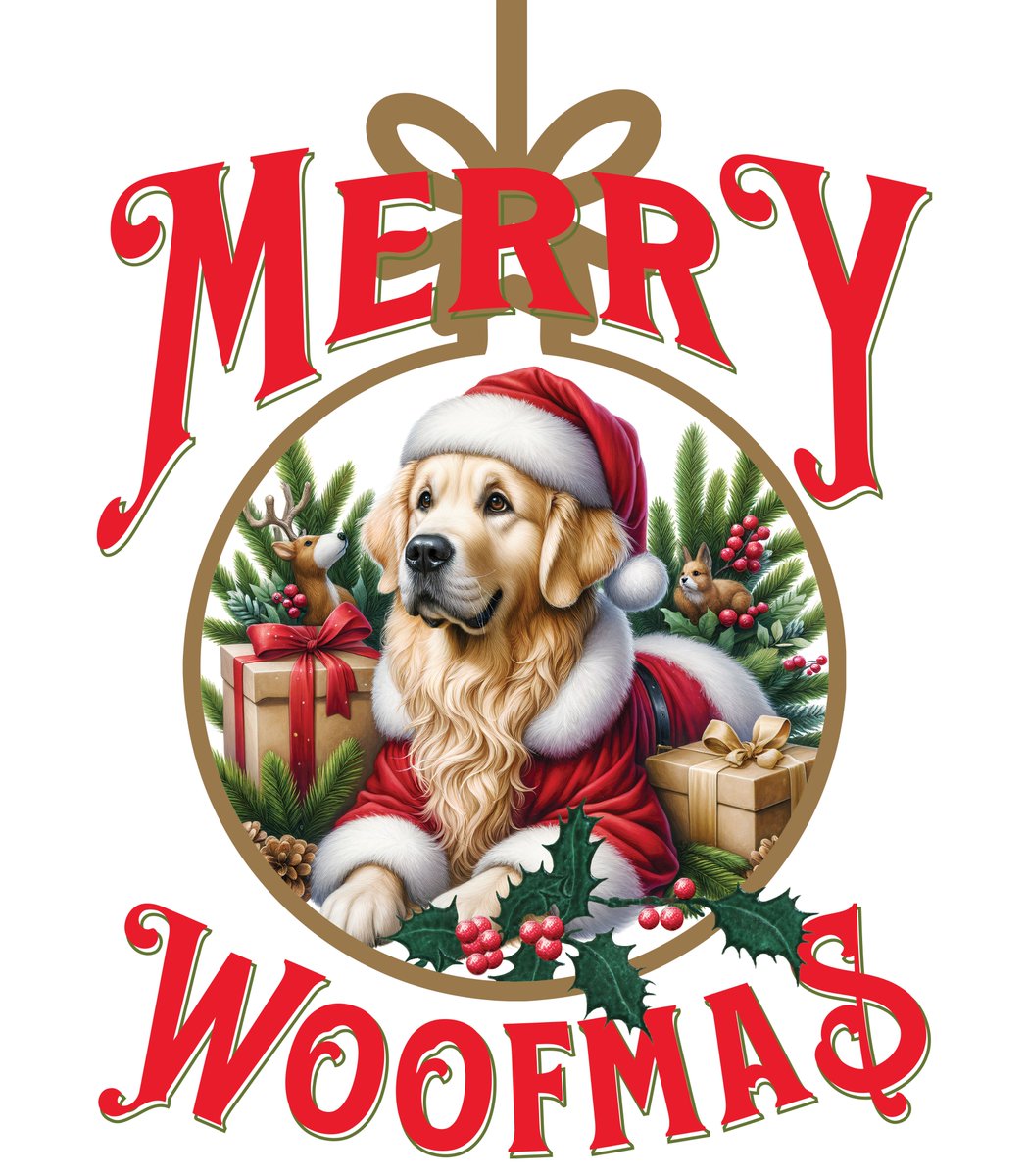 🎄✨ Quand ton meilleur ami à quatre pattes devient la star de Noël !
Découvrez notre design "Merry Woofmas" signée Una - parce que Noël, c'est encore mieux avec nos boules de poils préférées ! 🐾❤️