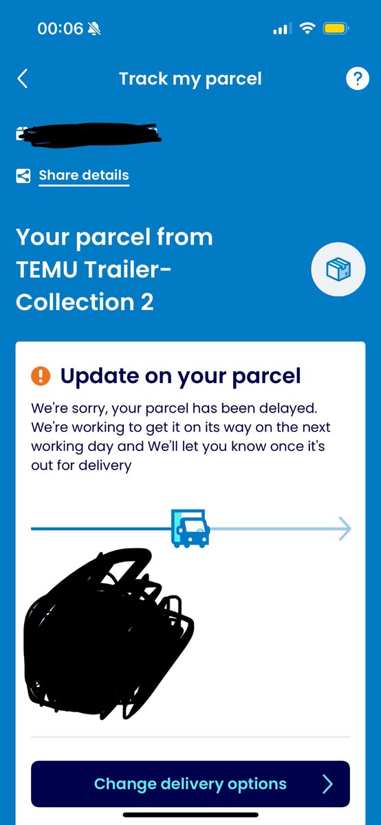 Absolutely joke! #evri