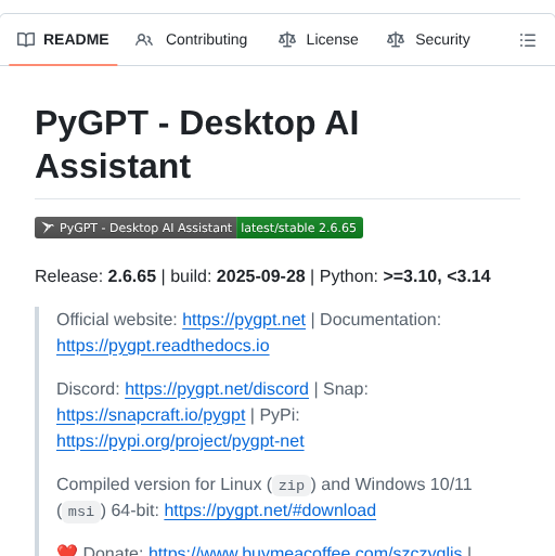 tom_doerr's tweet photo. Desktop AI assistant with RAG, vision, and voice

https://t.co/t6RqclCfMm https://t.co/Gxaiklqj43