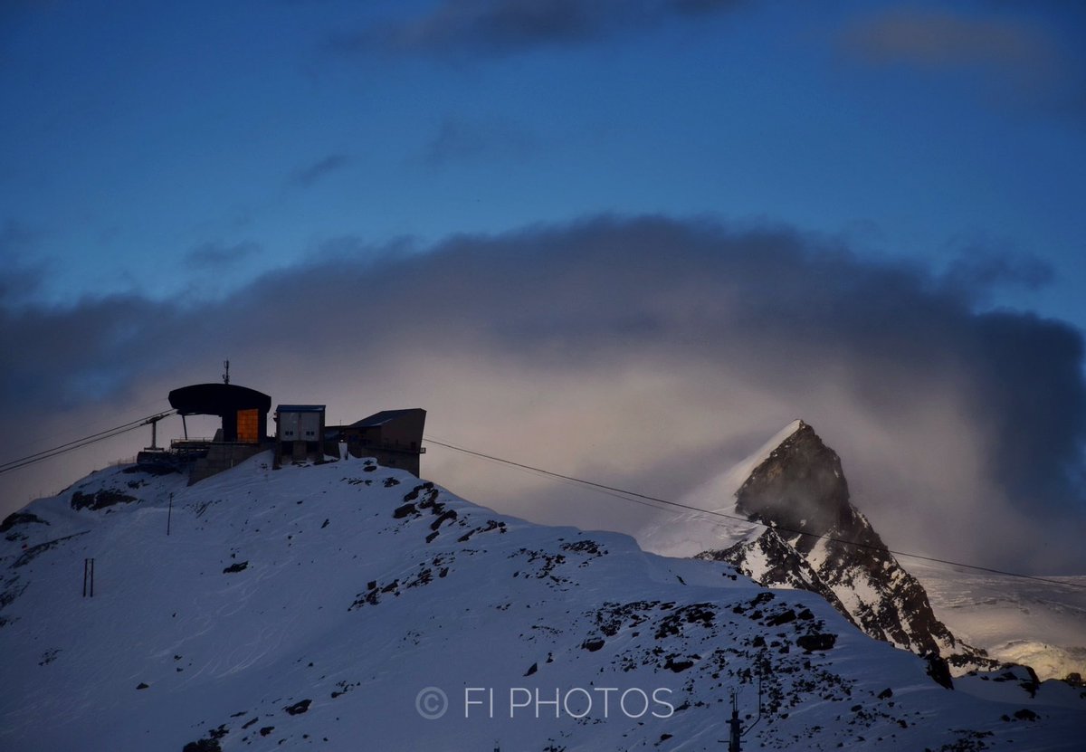 Stockhorn twilight ©️ Fi Photos. 3,532 metres, Pennine Alps, Valais, Switzerland. Very nice ridge hike.