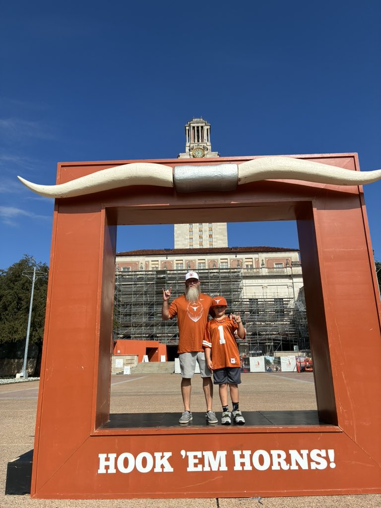 Watching our Horns. #Hookem
