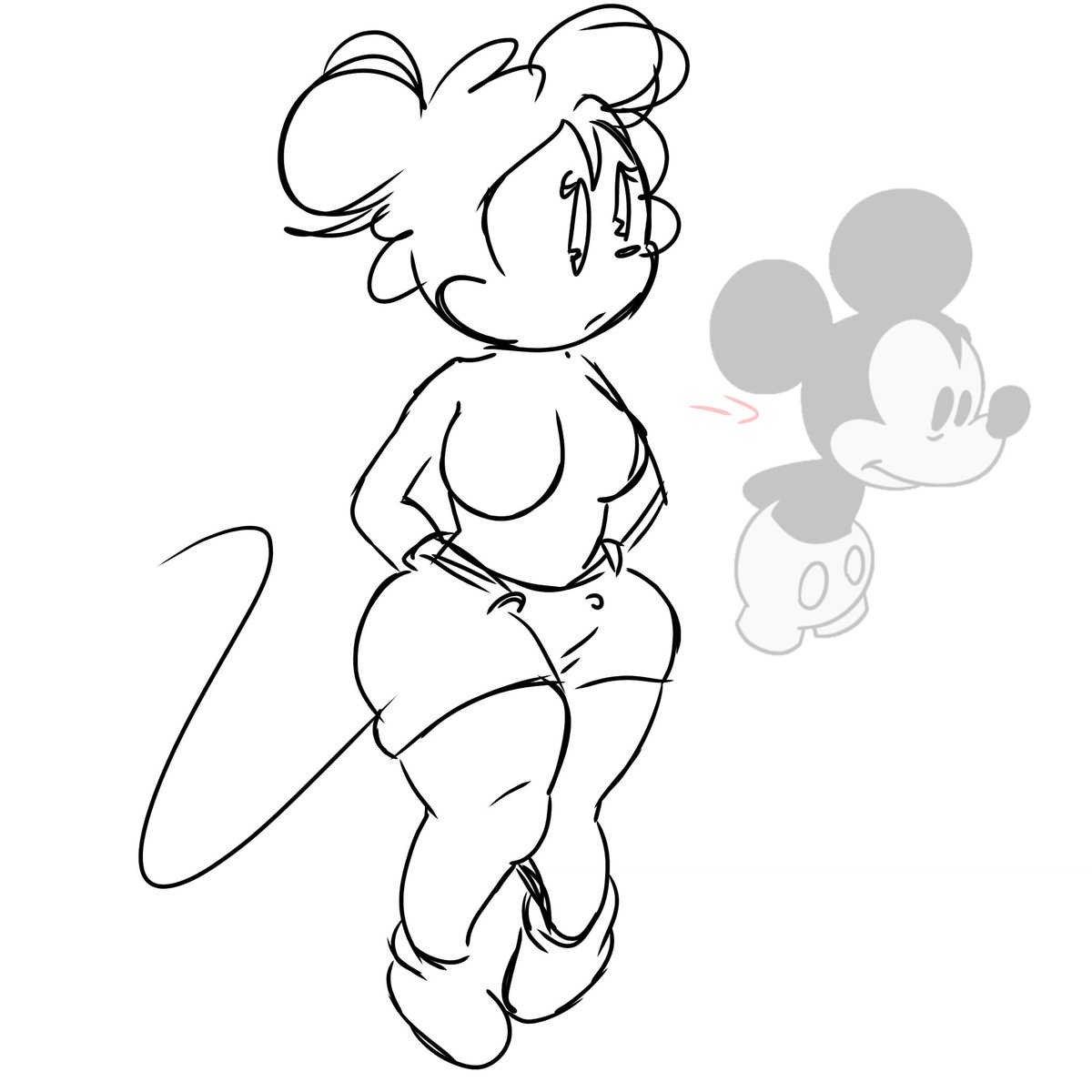 Cool mouse girl, now give me views, a teaser for Painful Bipolarity is about to be released and I need some attention. lol