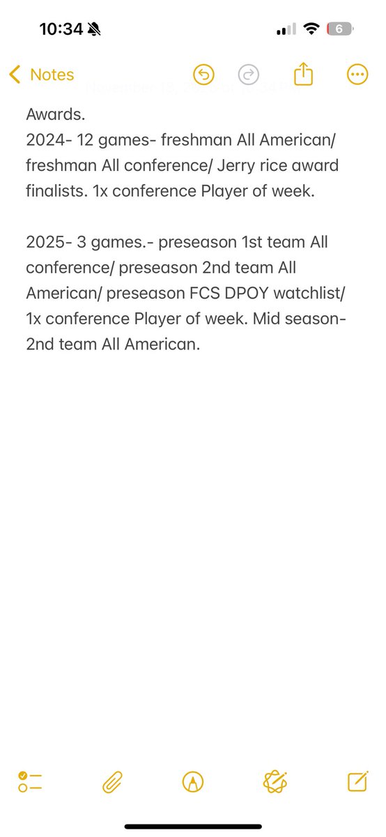cj_coombes1's tweet image. 🚨stats/accolades. 2024-All American DB. 2025- preseason FCS defensive player of the year watchlist/All American.

2025- 3 games played due to injury. (Healthy now!) Midseason All American in 3 games.

32 tackles
3 TFL
1 sack 
3 PBU
2 FF
1 FR
1 INT (73 yard TD)
1x conference POW
