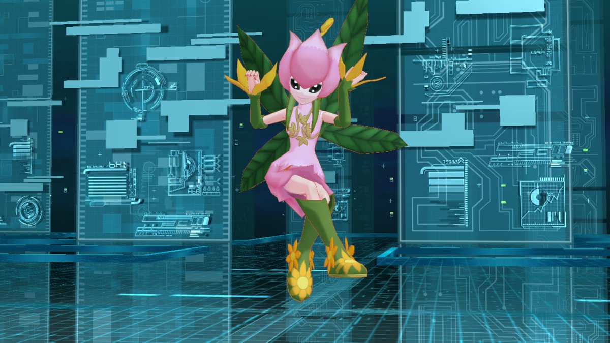 TheVortex794's tweet image. MetalGreymon and Lillymon. I decided to evolve my Togemon into Lillymon. Nice to have a healer on the team lol.