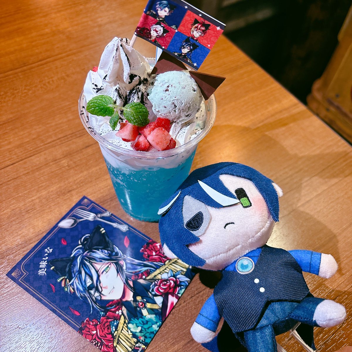 あとちょっと前にナンジャも行ってきた！ポストカードの絵可愛すぎる✨