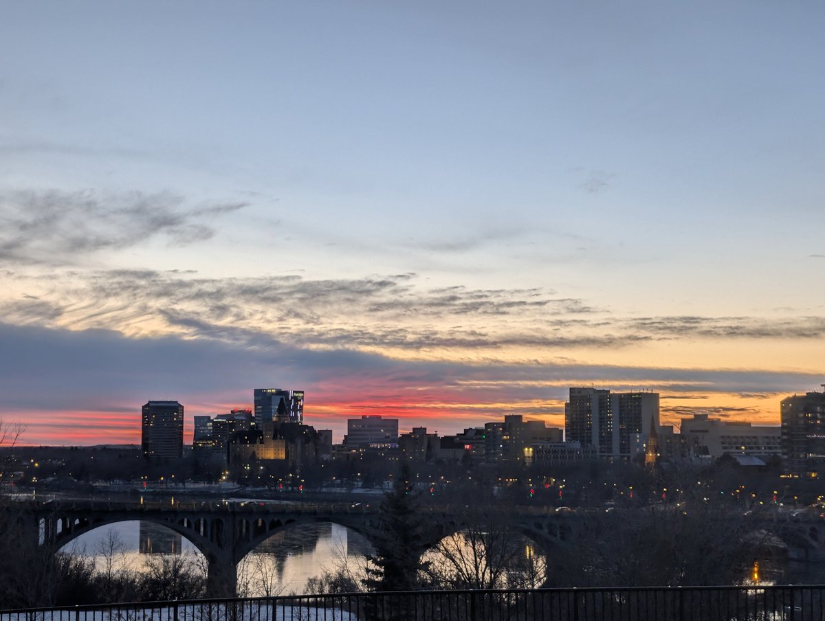 Good night from Saskatoon.. hopefully one more full day here then home Monday.