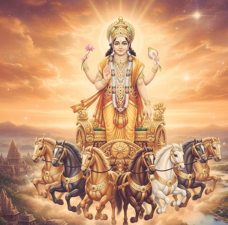 ||ॐ ह्रीं ह्रीं सूर्याय नमः🌞ॐ सूर्यदेवाय नमो नमः||
सूर्य देव🌞 की कृपा  सभी भक्तों पर सदैव बनी रहे।                           

HappySunday 🌅🪈 शुभ प्रभातम 🙏