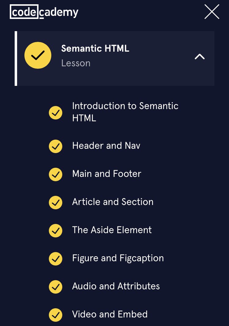 Teea2zy's tweet image. Day 8 of #100DaysOfCode + #BuildInPublic was all about giving my HTML real meaning with Semantic Tags!

I powered up my simple page using &amp;lt;nav&amp;gt;, &amp;lt;article&amp;gt;, &amp;lt;figure&amp;gt;, and more. 

Semantic HTML is the backbone of the web. Time to build something even better! 🚀
#HTML5 #CodeNewbie
