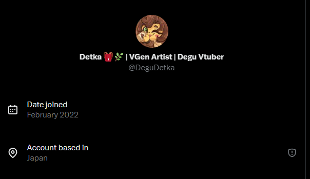 Detka 🎒🌿 | VGen Artist | Degu Vtuber tweet media