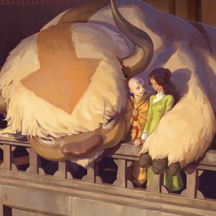dailykataang's tweet photo. this official finale art by @Bryuenart changed my life. look at how happy my family is 🥹 https://t.co/XknNudT6zB