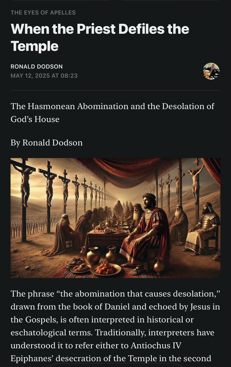 RonDodson's tweet image. What does &quot;The abomination that causes desolation&quot; mean? Who does it refer to?