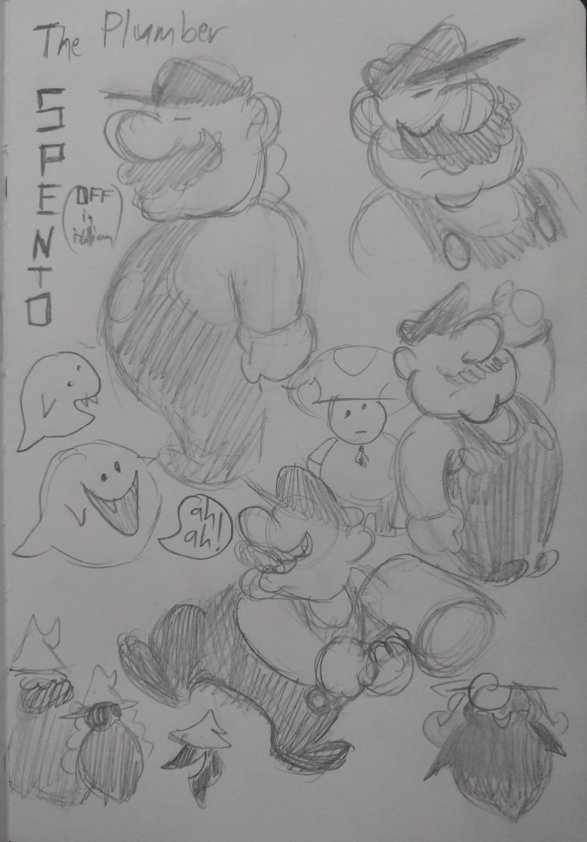 shadowplumber24's tweet image. Introducing my Mario / OFF AU: SPENTO (which is OFF in italian)

The guy is &quot;The Plumber&quot;. You&apos;re assigned to him for a sacred mission. Can you help him out? (Sprites by the talented @willowgoncalvo )