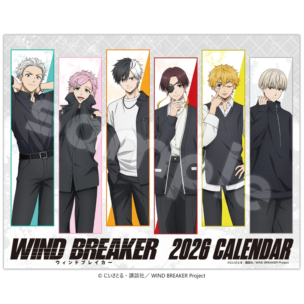 windbreaker ウィンブレ 梅宮一 2026カレンダーver. G6ZlbM3a8AAqppc?format=webp&