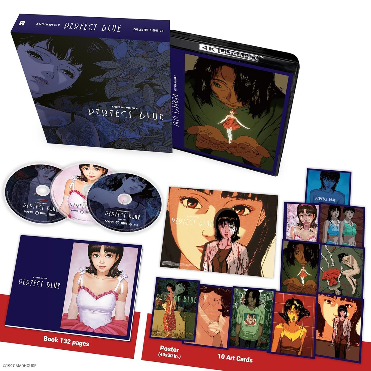 BlackLCult's tweet image. Perfect Blue (Collector&apos;s Edition) (4K UHD) pre-order is $78.99 on Amazon amzn.to/49BP46a #ad

* This title will be released on December 23, 2025.