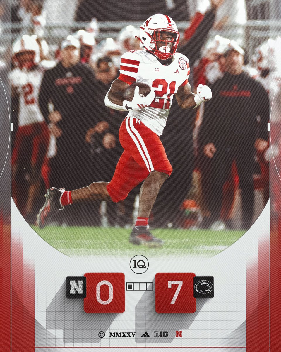 Nebraska Football tweet media