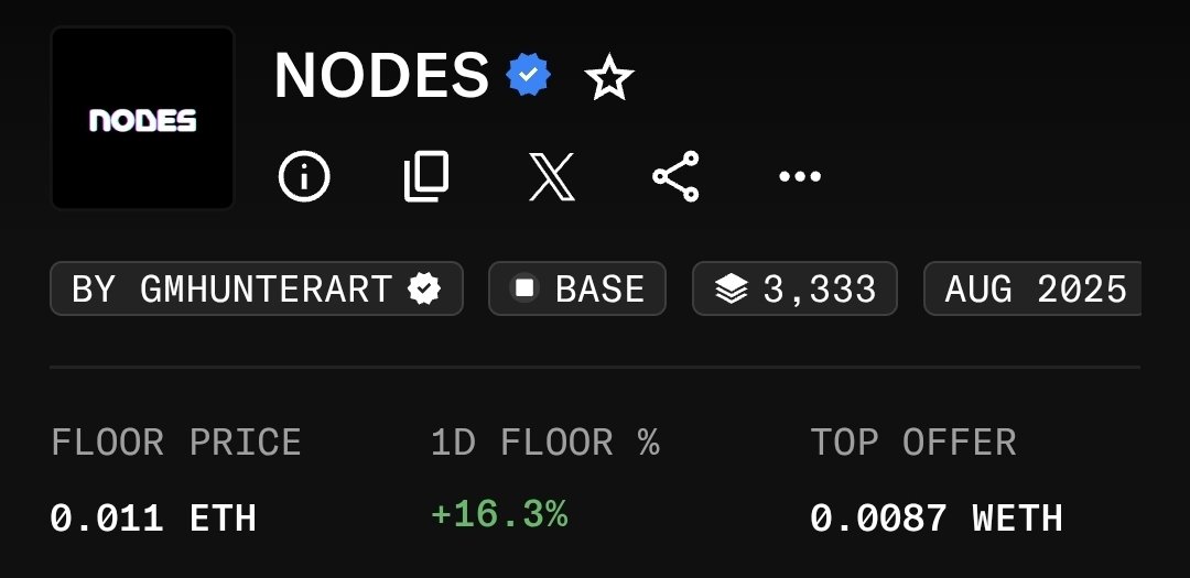 gmhunterart's tweet image. hard times reveal real strength

NODES/acc⚡️
