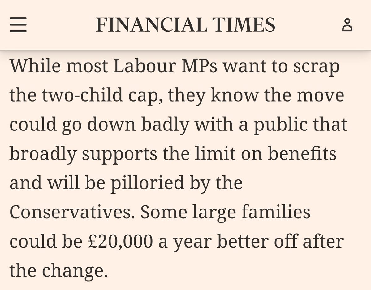 ColeFusionHQ's tweet image. &quot;some large families could be £20,000 a year better off&quot;