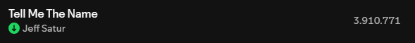 radiocodesaturn's tweet image. 🟢Spotify Update For Our Focused Playlist

RG-Day 6
■Ride or Die: 14,612,239(51,177)
■Tell Me The Name: 3,910,771(23,479)

#JeffSatur #RadioCodeSaturn #JeffSaturStation