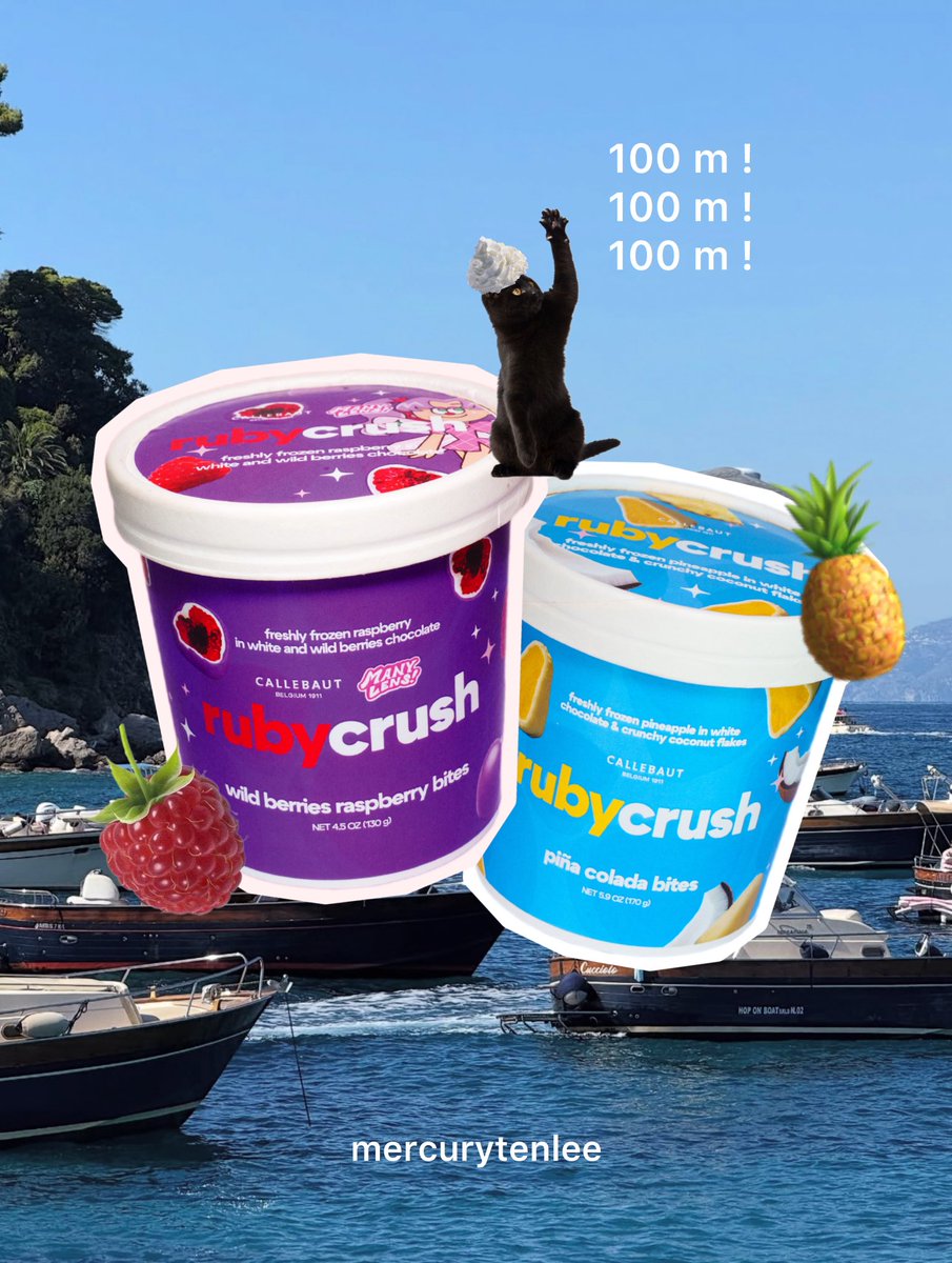 ^⌯𖥦⌯^ ੭ — hihi stream kun ka baby 🍒୨ৎ

แจก Rubycrush 2 รสชาติ สำหรับคนที่สตรีมด้วย playlist ของ ten lee team ตั้งแต่วันนี้จนถึงวันที่ครบ 100 m 

🍓Angie Ruby bites 1 cup
🍍Piña Colada bites 2 cups

rt+แนบลิ้งค์ stunner(ขอหลักฐานย้อนหลัง)

#เลิฟลี่สตรีมเตนล์ได้ #StreamForTEN