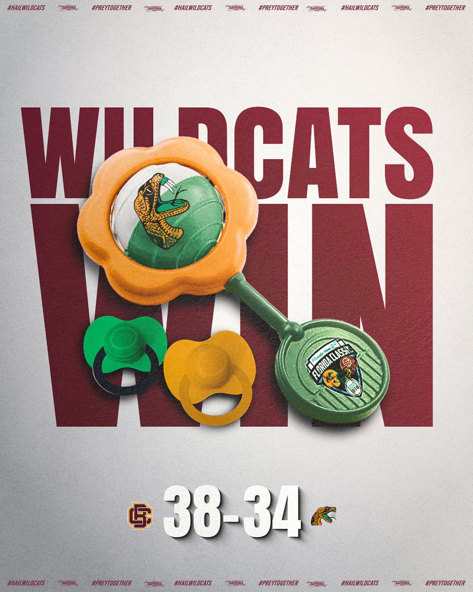 BCUGridiron's tweet image. Rattles are for babies. 

#𝙃𝙖𝙞𝙡𝙒𝙞𝙡𝙙𝙘𝙖𝙩𝙨 | #𝙋𝙧𝙚𝙮𝙏𝙤𝙜𝙚𝙩𝙝𝙚𝙧