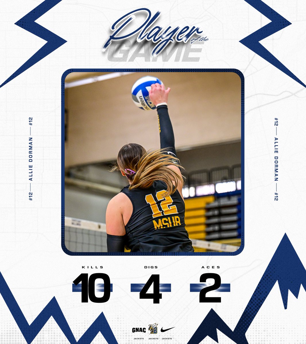 MSUB Volleyball tweet media