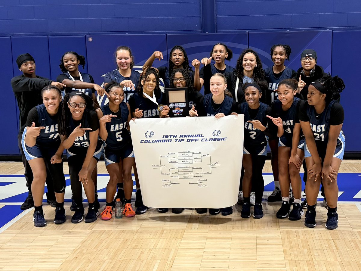 beLadyLancers's tweet image. Congratulations to our young ladies on winning the Columbia Tip Off Tournament! Sophomores @RamiyahY24 and @only_hailey12 received All Tournament and @DenayaBartelhei received MVP! #Outworkeveryone