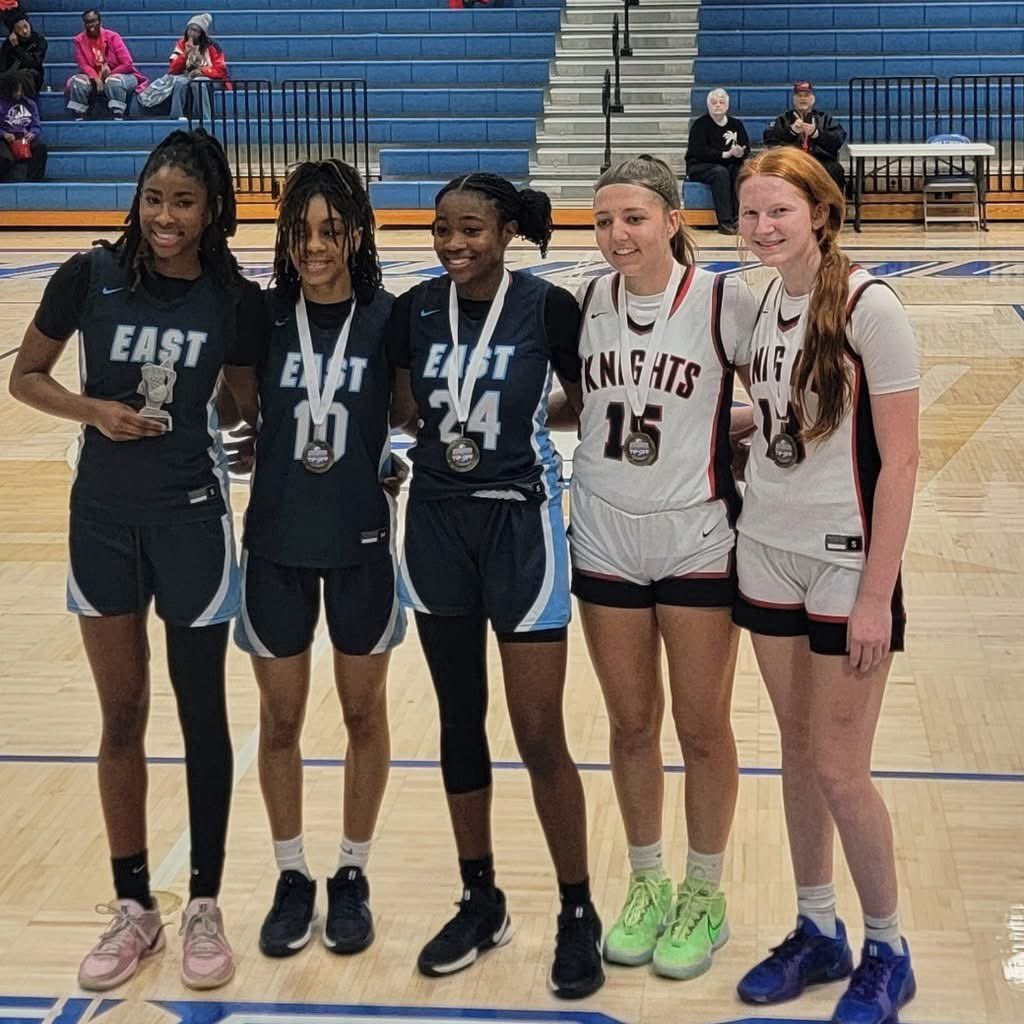 beLadyLancers's tweet image. Congratulations to our young ladies on winning the Columbia Tip Off Tournament! Sophomores @RamiyahY24 and @only_hailey12 received All Tournament and @DenayaBartelhei received MVP! #Outworkeveryone