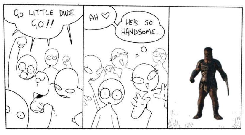 tomie_poyo's tweet image. i &amp;lt;3 making fun of little fictional goobers on the internet