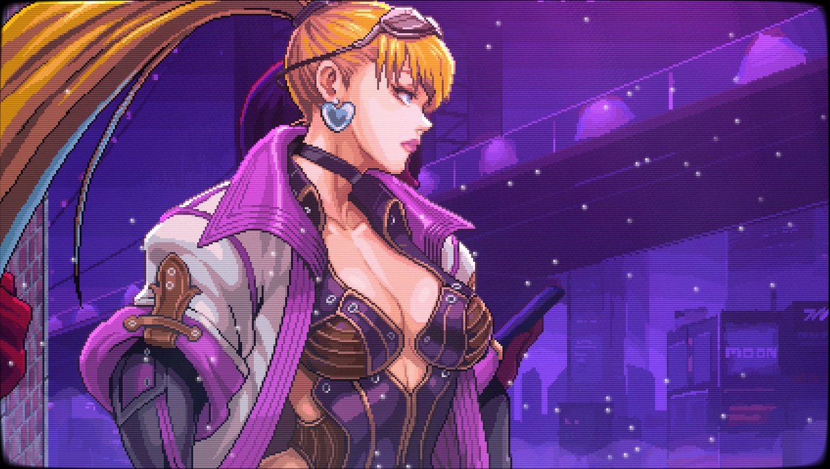 regawdless's tweet image. #NeonInferno #IndieGameDev #RetroGame The game is fire, well made and so much fun. They nailed it!