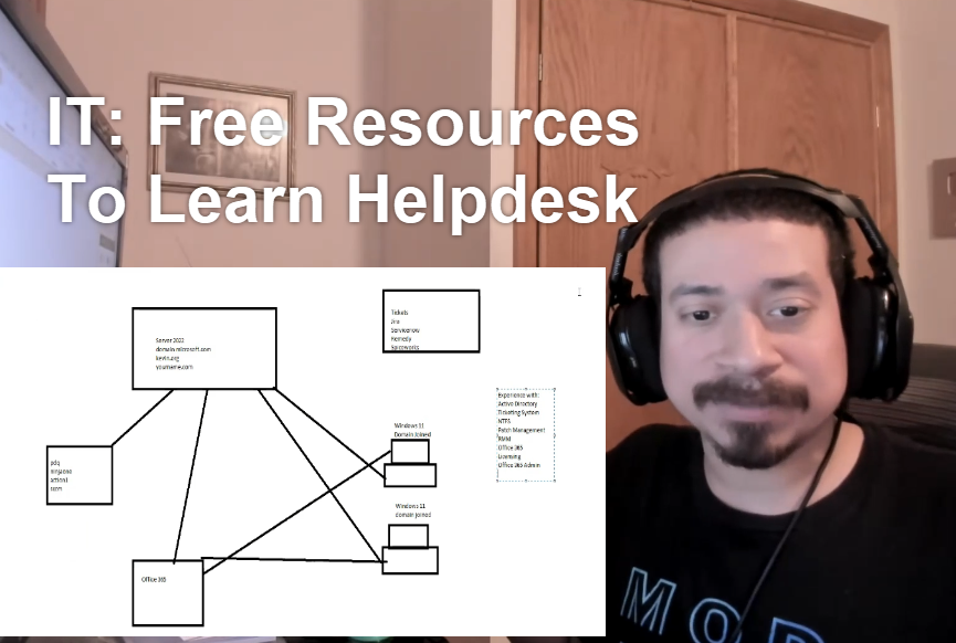 KevTechSupport's tweet image. IT: Free Resources To Learn Helpdesk

#itsupport #helpdesk #servicedesk #systemadmin #careers #helpdesktraining #freetraining 

url:
youtu.be/QjX8ITjAdeA