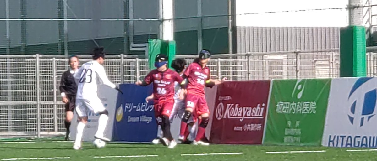 MixSensenagoya's tweet photo. IAIパラスポーツパークにて
地域リーグ中日本に参戦中！
vs静岡
前半終了惜しくも0対2
後半の追い上げにこうご期待！

#MixSense名古屋
#ブラインドサッカー https://t.co/JGP4qanzl5