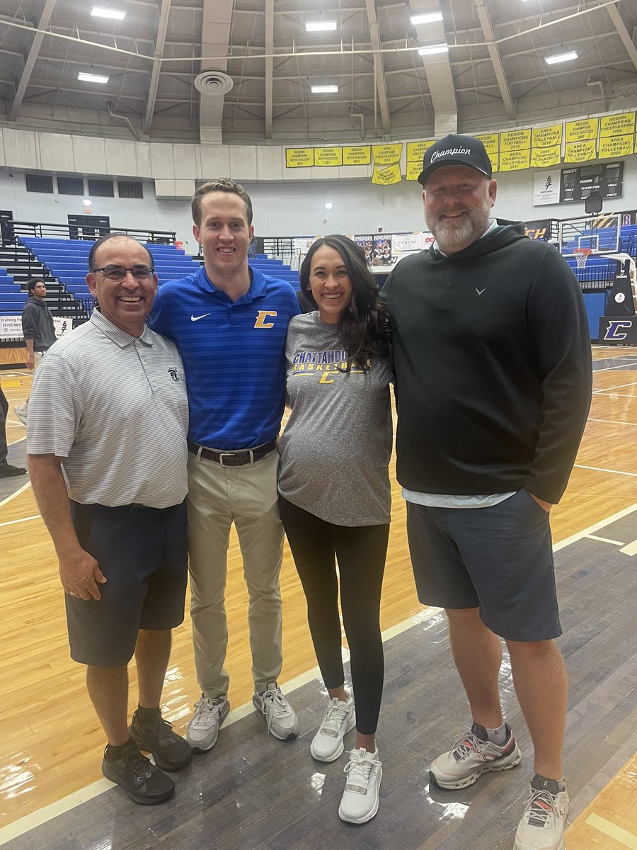 Very special weekend. These two guys were my 8th, 9th, JV, and Assistant Varsity coaches from when I was a player at <a href="/boys_champion/">Samuel V. Champion Boys Basketball</a>. They flew all the way out from San Antonio just to watch <a href="/HoochHoops/">Hooch Hoops</a>. Means the world to me!