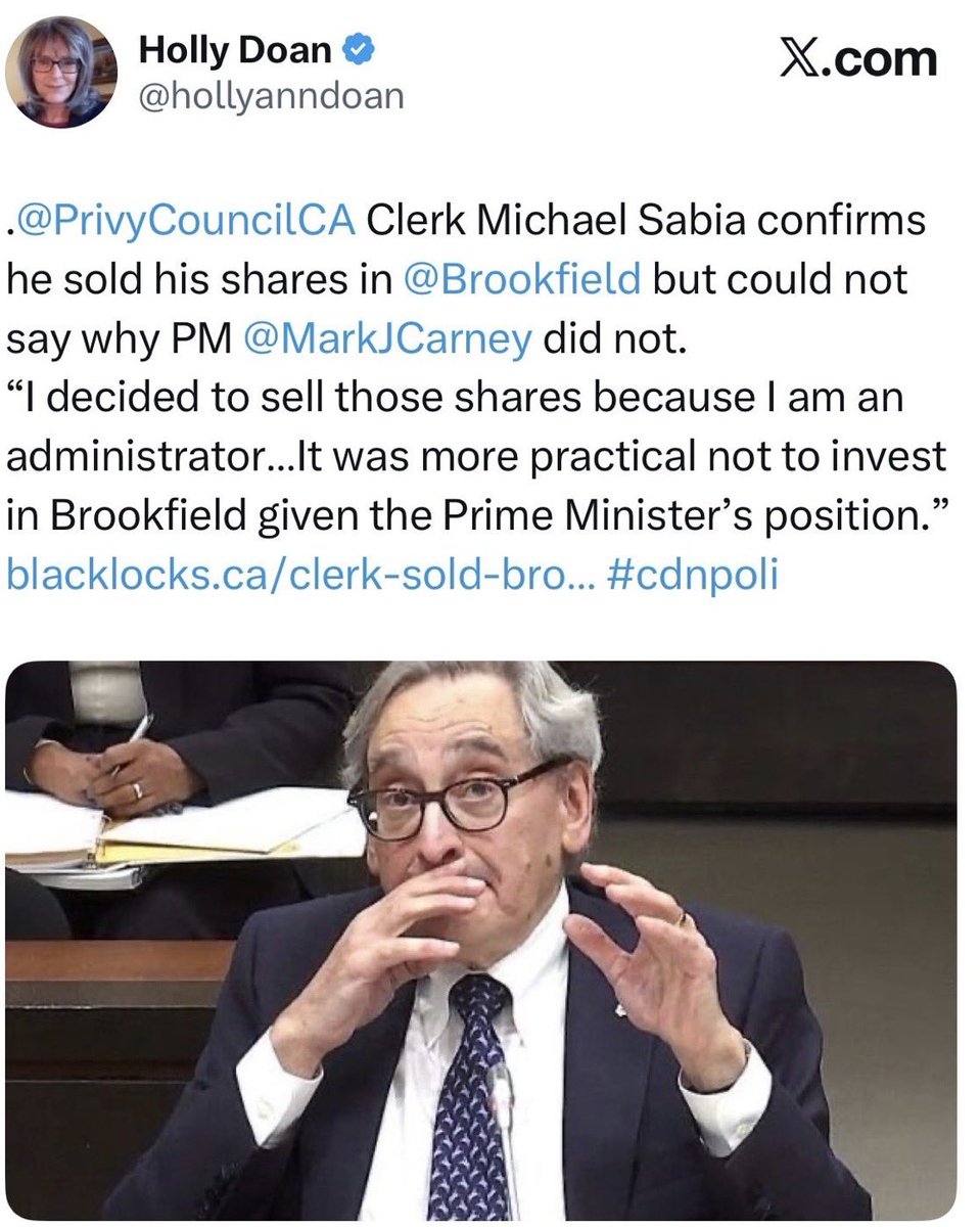 wealthmoose's tweet image. 🇨🇦 🚨 Breaking:

Mark Carney told Canadians his only assets were ‘cash and personal property.’

But reports show he’s still receiving bonus payments from Brookfield while serving as PM.

Even his own advisor warned it’s a conflict.

He must divest — Canadians deserve decisions…