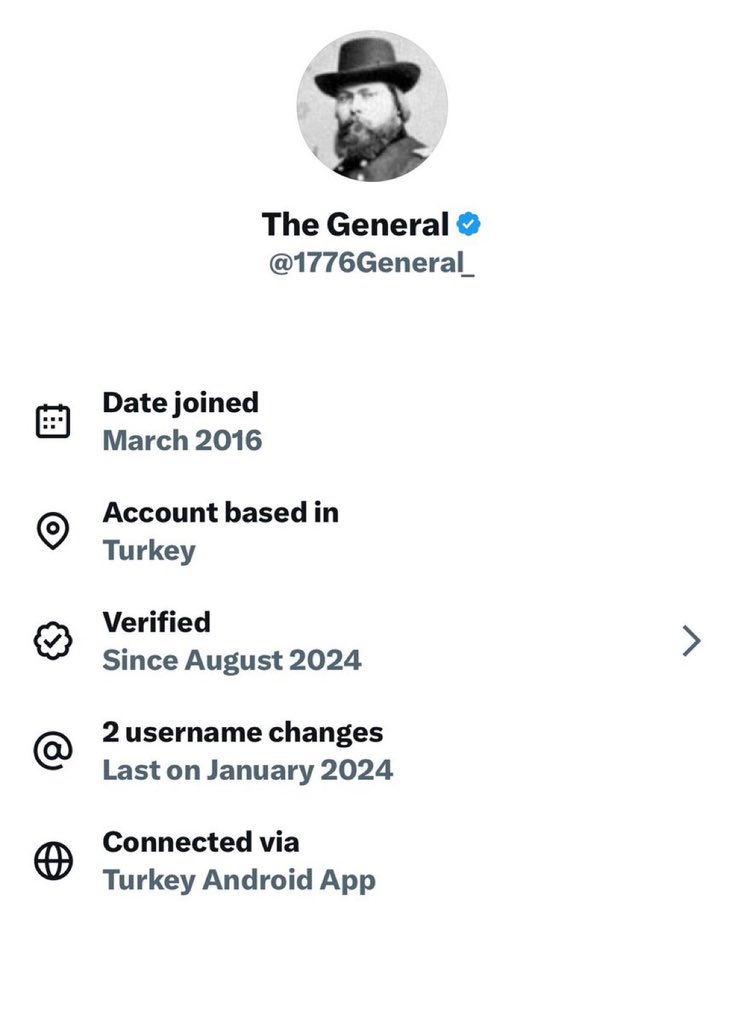 justin_hart's tweet image. The America First @1776General_ is a fraud.