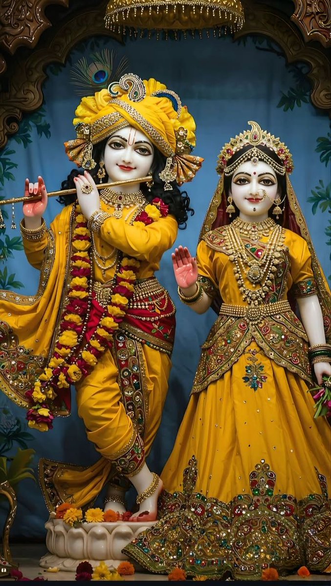 राधे तू बड़भागिनी कौन तपस्या कीन, तीन लोक का तारन हार वो तेरे आधीन।

🌺🌺सुप्रभात 
राधे कृष्णा 🌺🌺